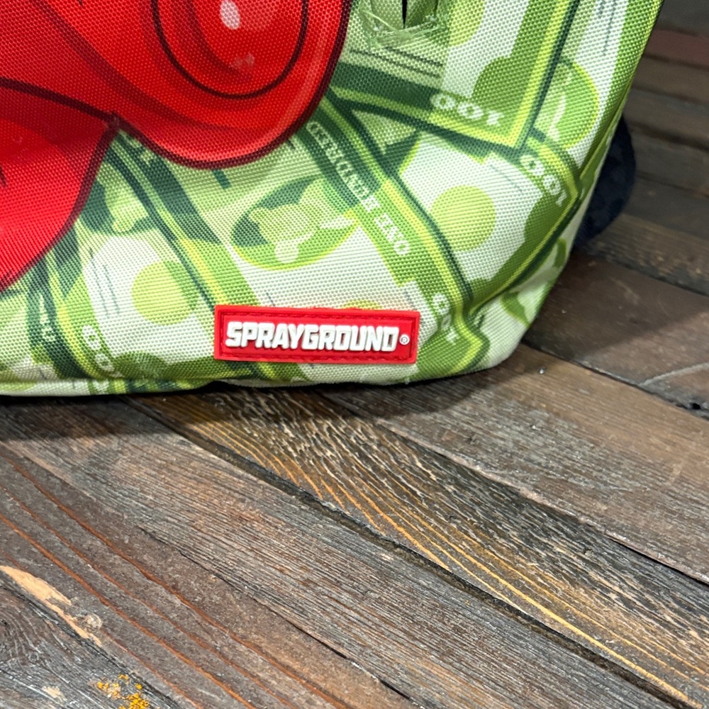 Rare Sprayground Diablo Money Dreams Backpack, a limited edition NWOT - Picture 2 of 9